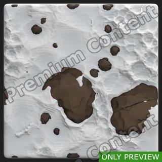 PBR ground snowy stone preview 0002